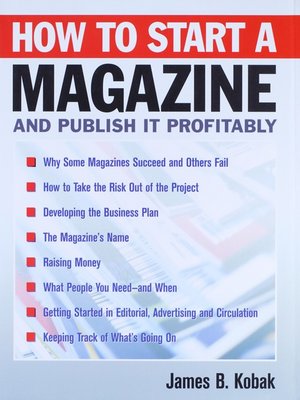 cover image of How to Start a Magazine